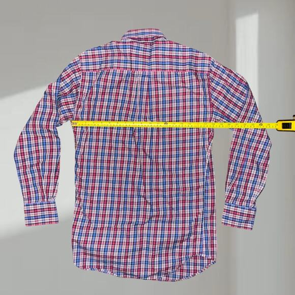 Peter Millar Shirt – Multicolor Plaid Button-Down (Size M) - Picture 4 of 5